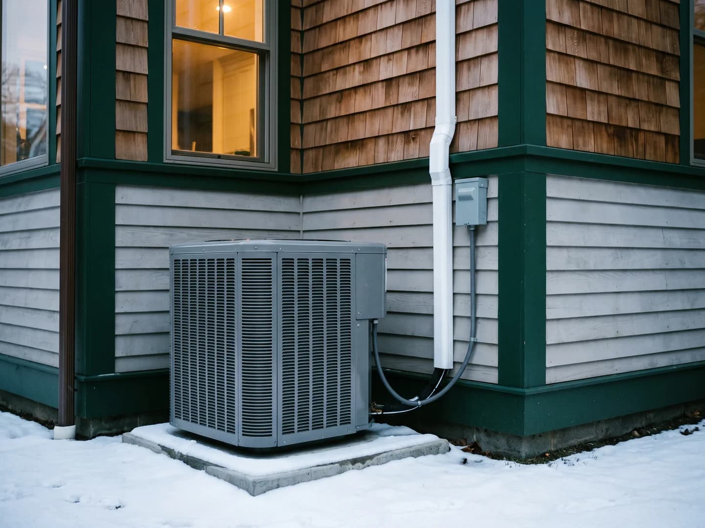 A well-kept Salem, NH home of the kind Dave installs heat pumps in