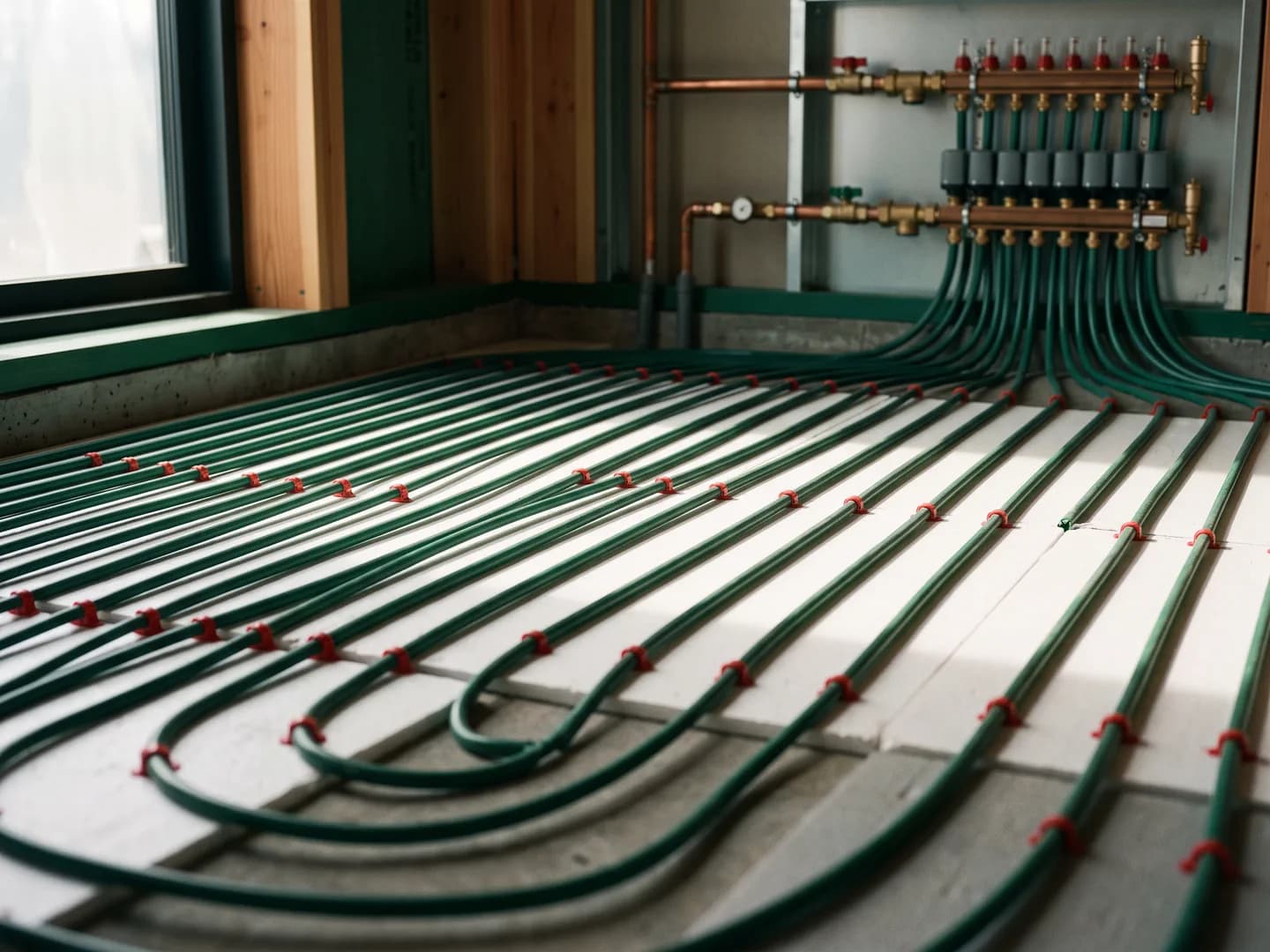 Editorial illustration for Air-to-Water Heat Pumps for Radiant Heat in New Hampshire, view 1