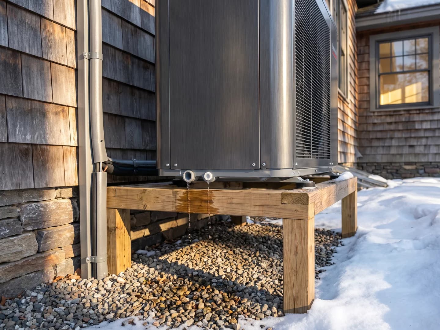 Editorial illustration for Do Heat Pumps Work in a New Hampshire Winter?, view 1