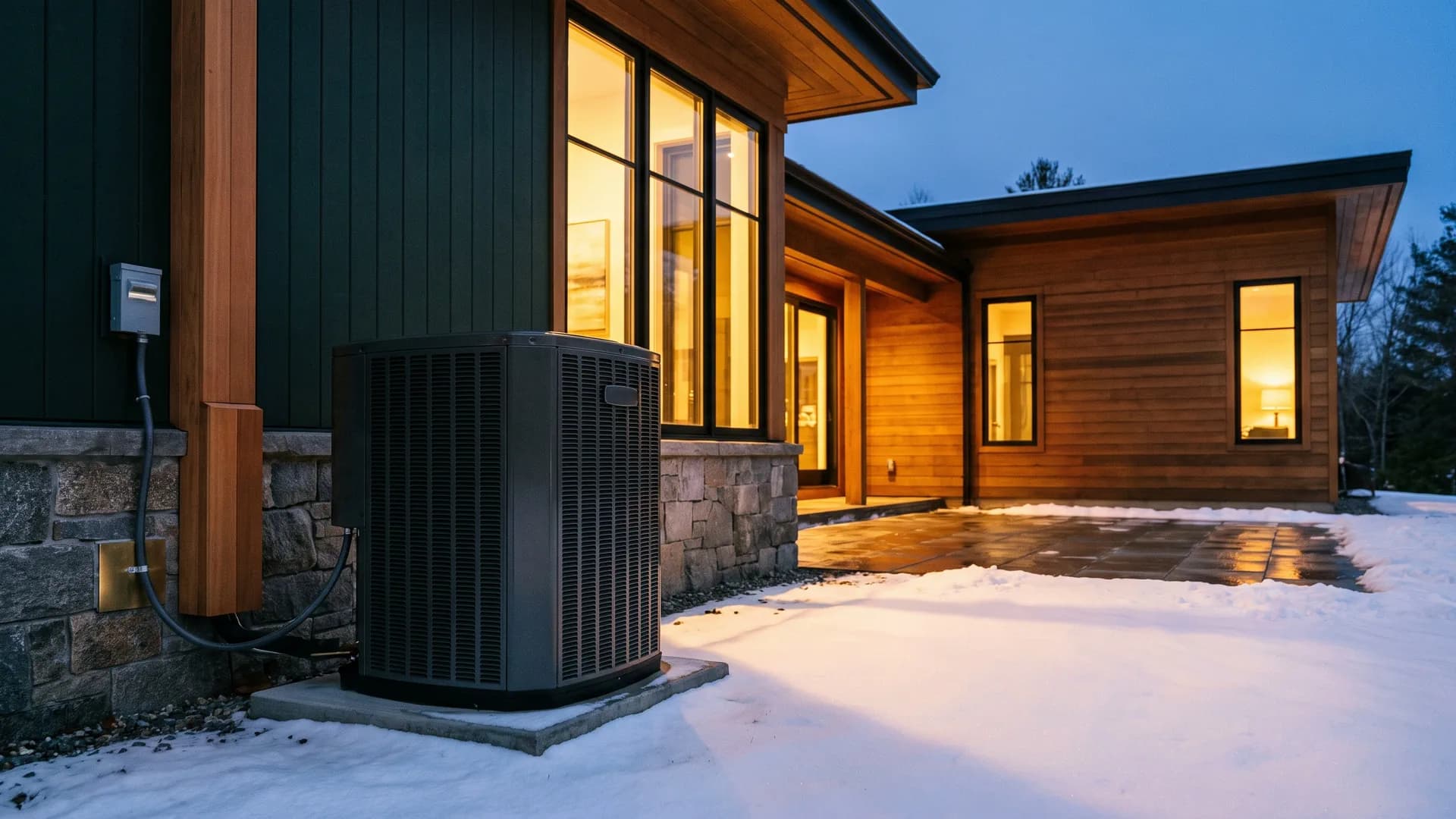 New Hampshire home prepared for a cold-climate heat pump project